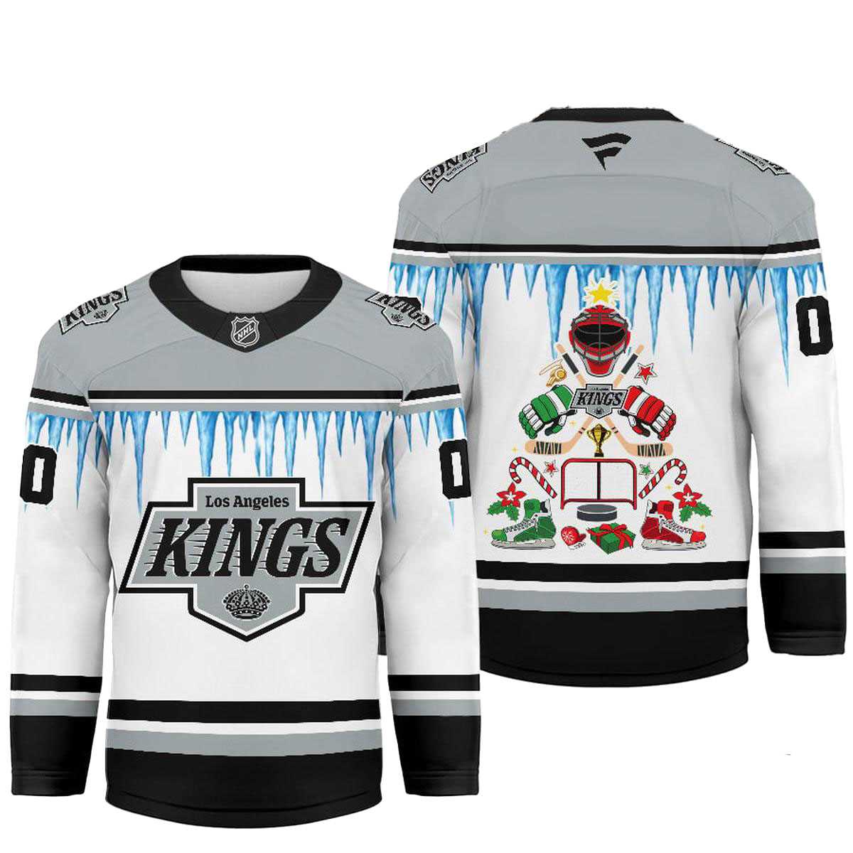 Florida Panthers Icicle Christmas Tree Custom Hockey Jersey