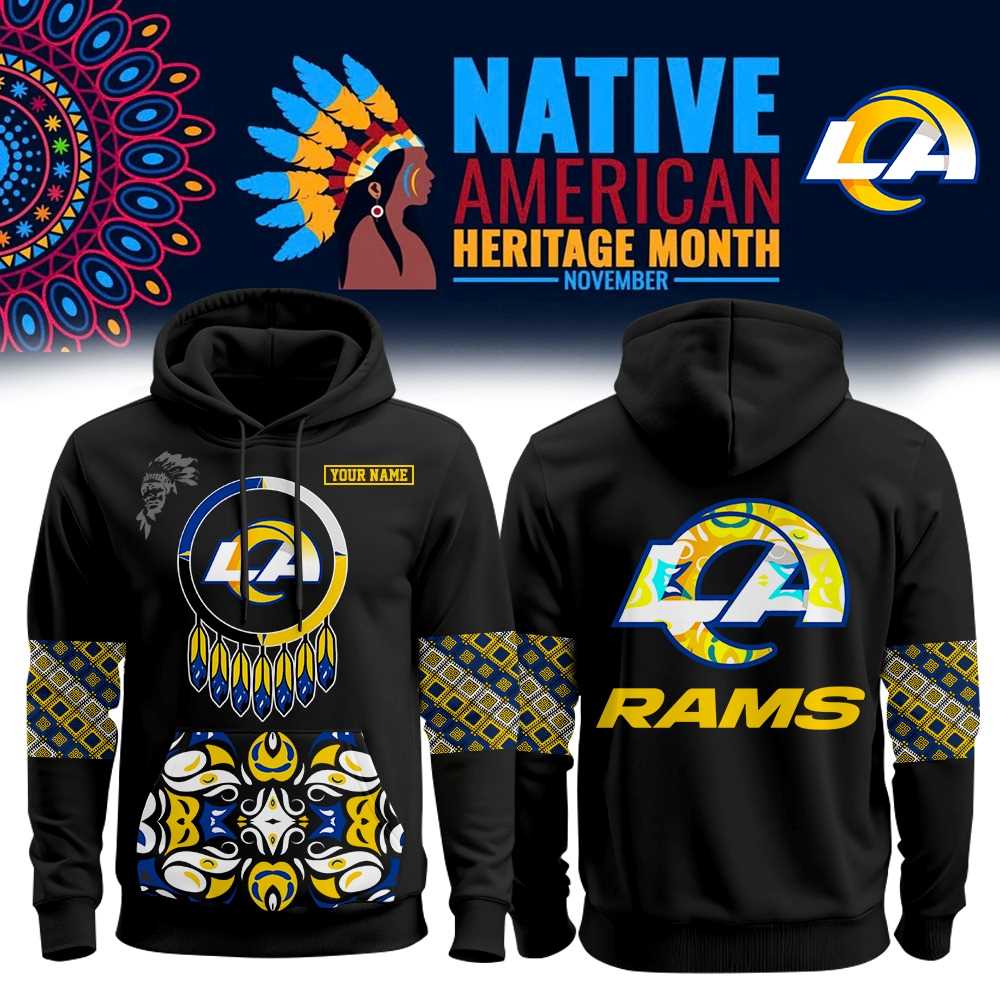 Los Angeles Rams Native American Heritage Month Hoodie