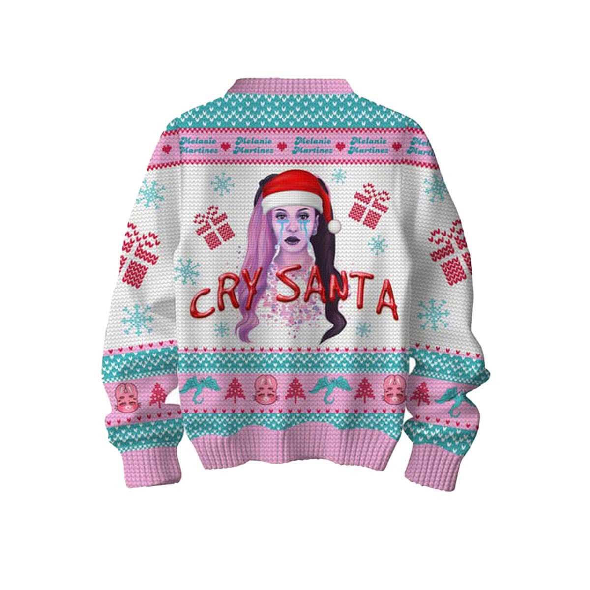 Melanie Martinez All I Want For Christmas Is Cry Santa 2025 Ugly Christmas Sweater Melanie Martinez All I Want For Christmas Is Cry Santa 2025 Ugly Christmas Sweater