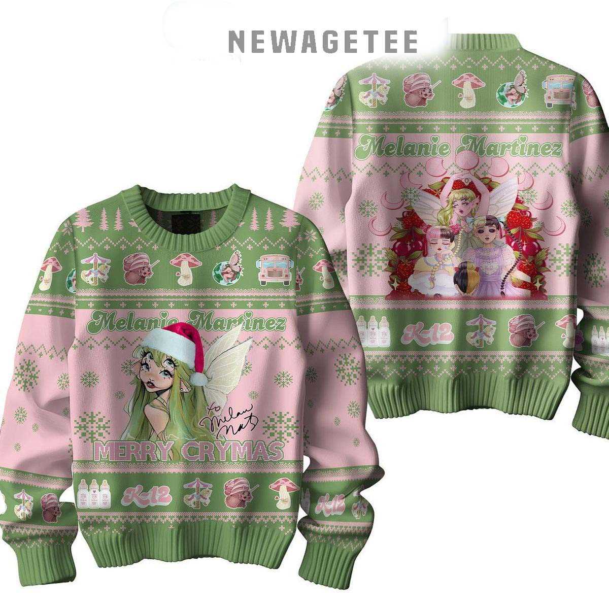 Melanie Martinez Merry Crymas K-12 2024 Christmas Ugly Sweater