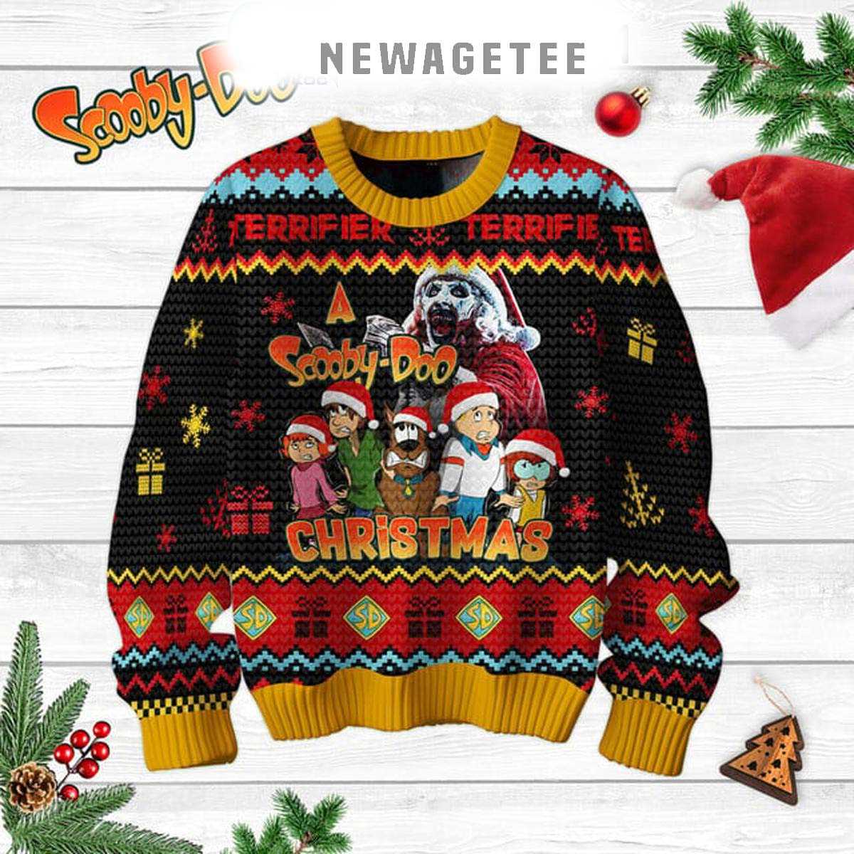 Scooby Doo I Ruv You Happy Valentine 2025 Ugly Sweater