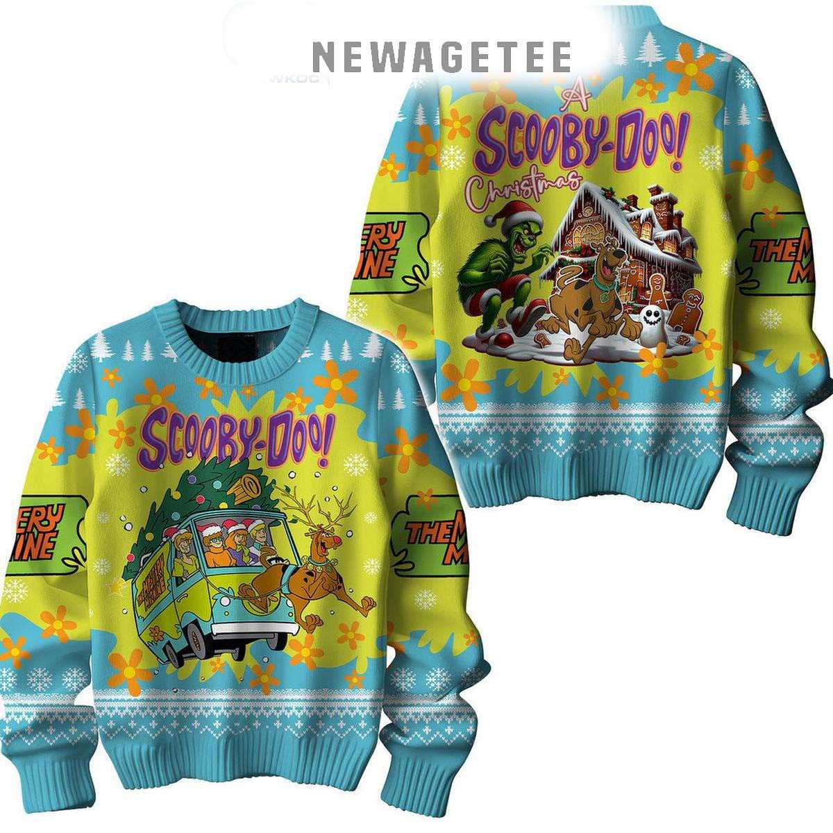 Scooby Doo The Adventure Is In 2025 Christmas Ugly Sweater