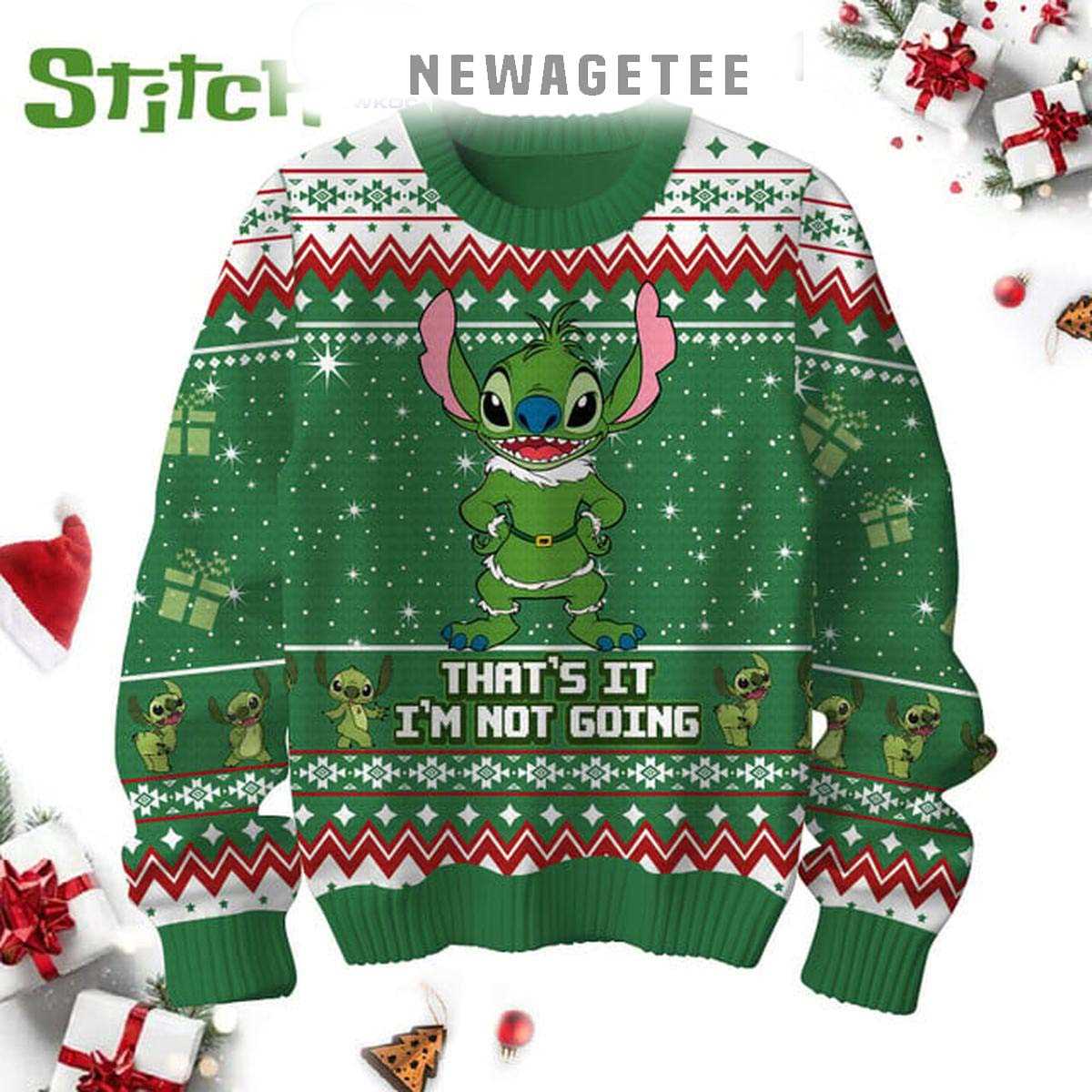 Stitch Merry Christmas Thats It Im Not Going Ugly Sweater Stitch Merry Christmas Thats It Im Not Going Ugly Sweater
