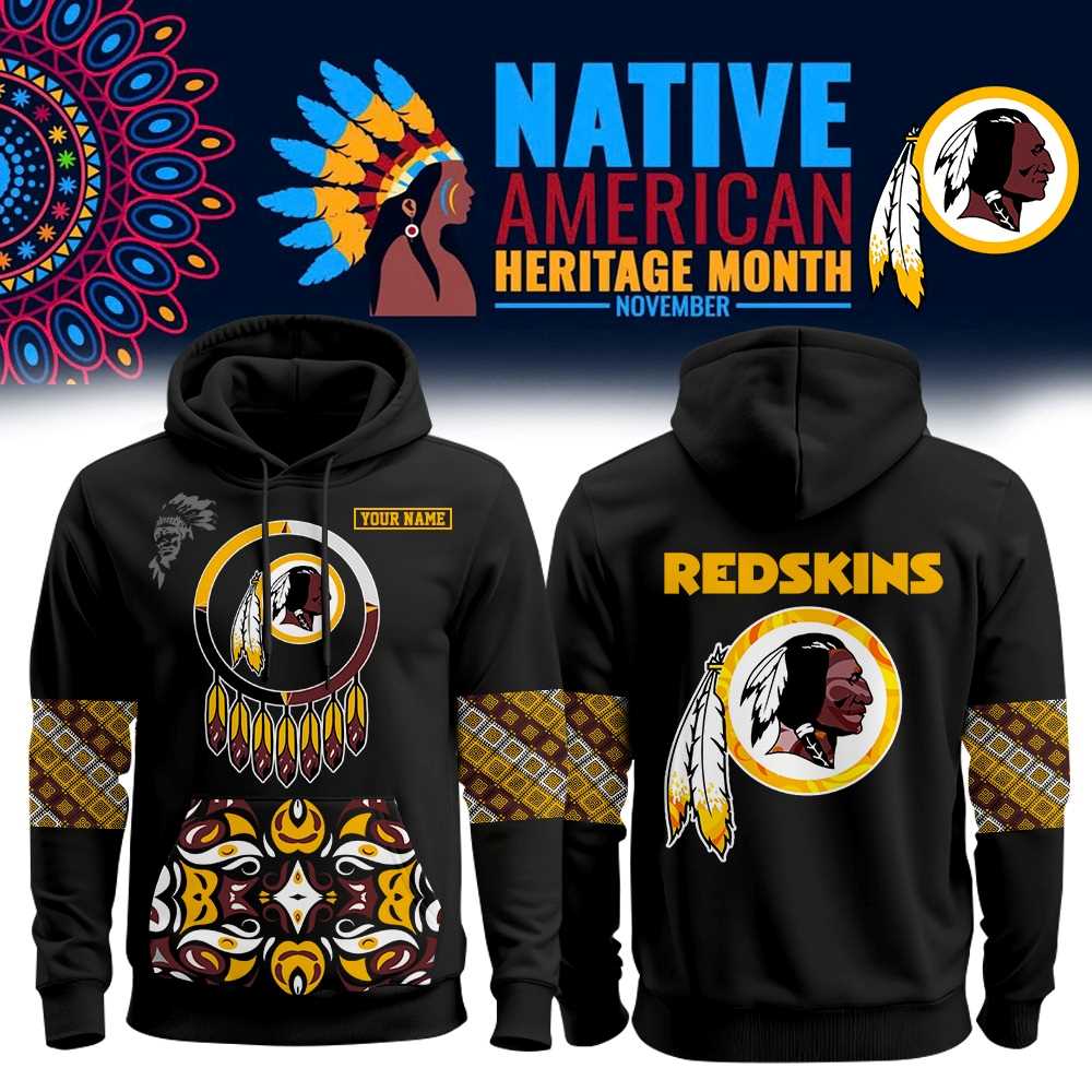 Washington Redskins Native American Heritage Month Hoodie