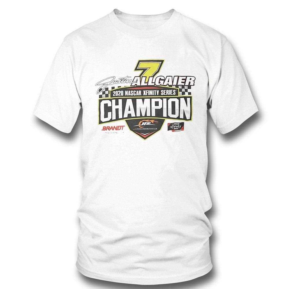 2020 Justin Allgaier Xfinity Series Champion Tee 2020 Justin Allgaier Xfinity Series Champion Tee