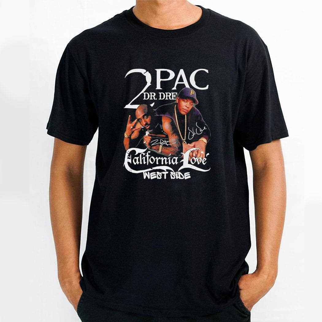 2pac California Love West Side Tee