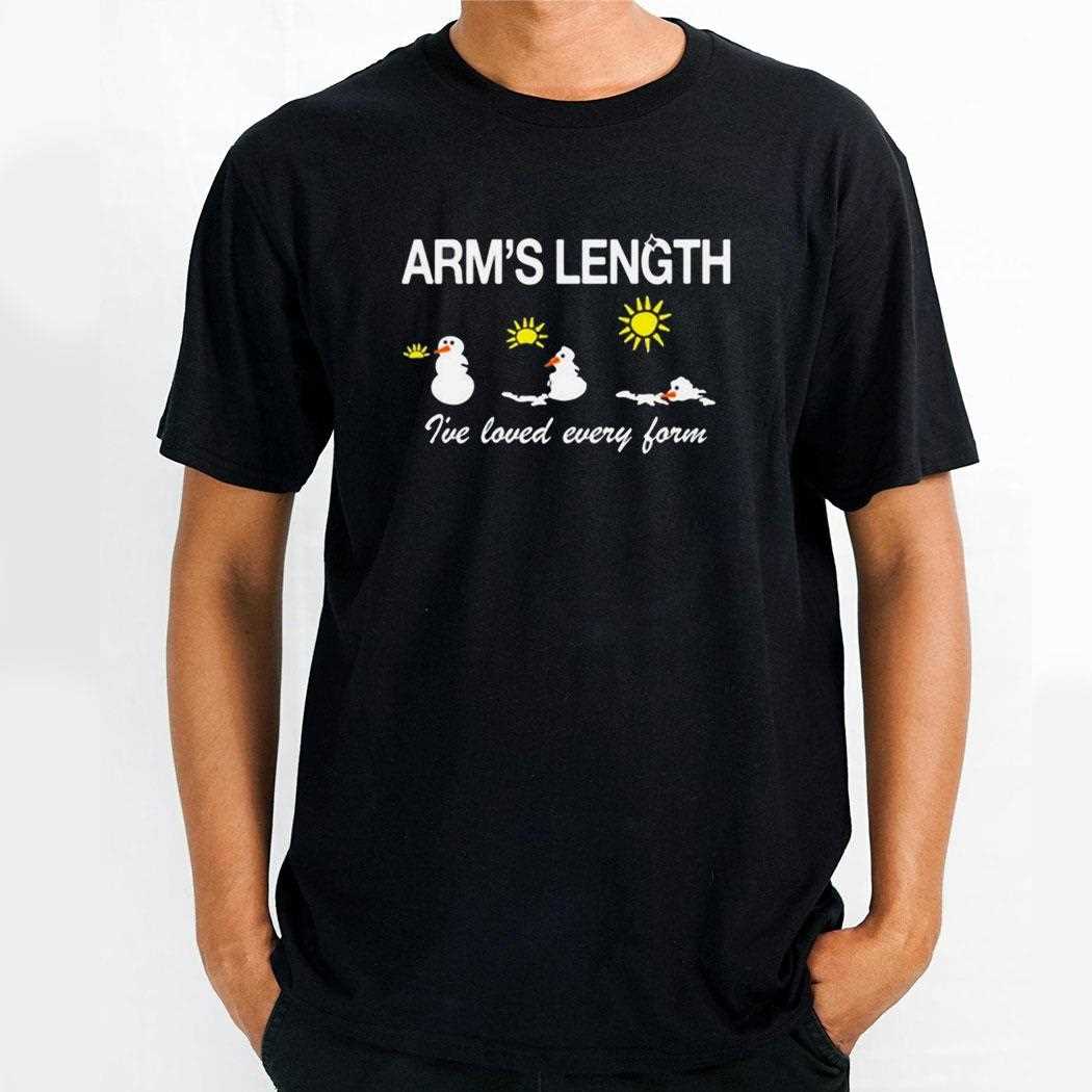 Armslength Snowman Ive Loved Every Form Tee