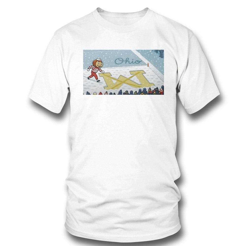 Brutus Buckeye Ohio State Buckeyes Vs Michigan Wolverines Tee