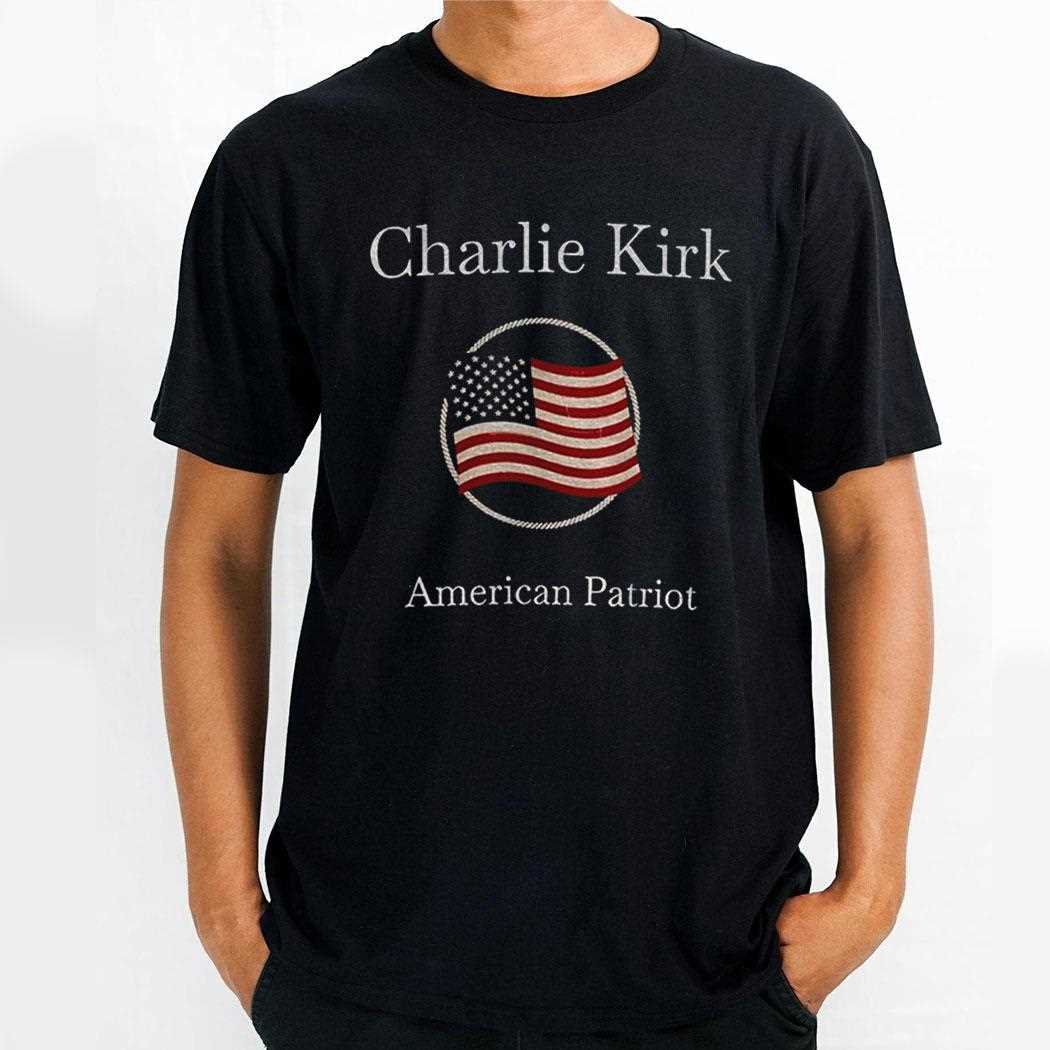 Charlie Kirk All Because Of Words T Tee