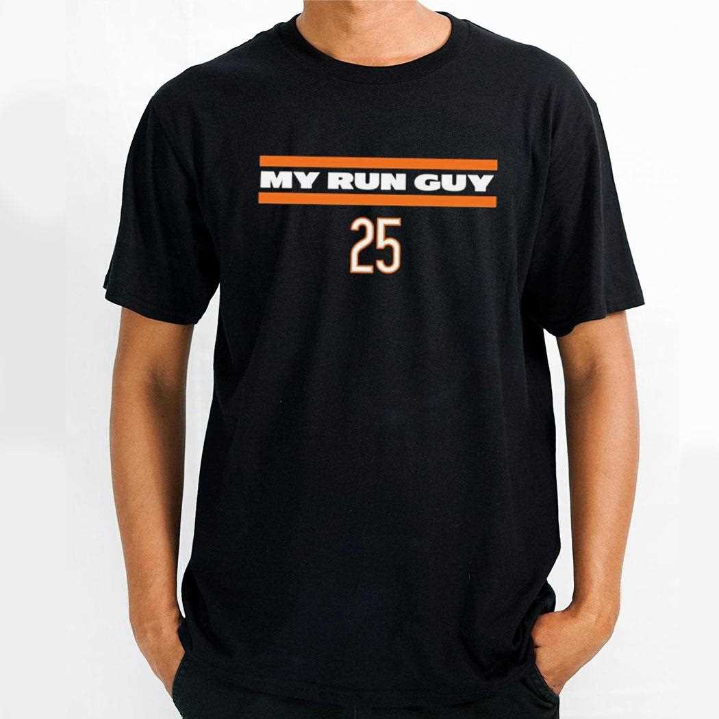 Chicago Bears My Run Guy 25 Banner Tee