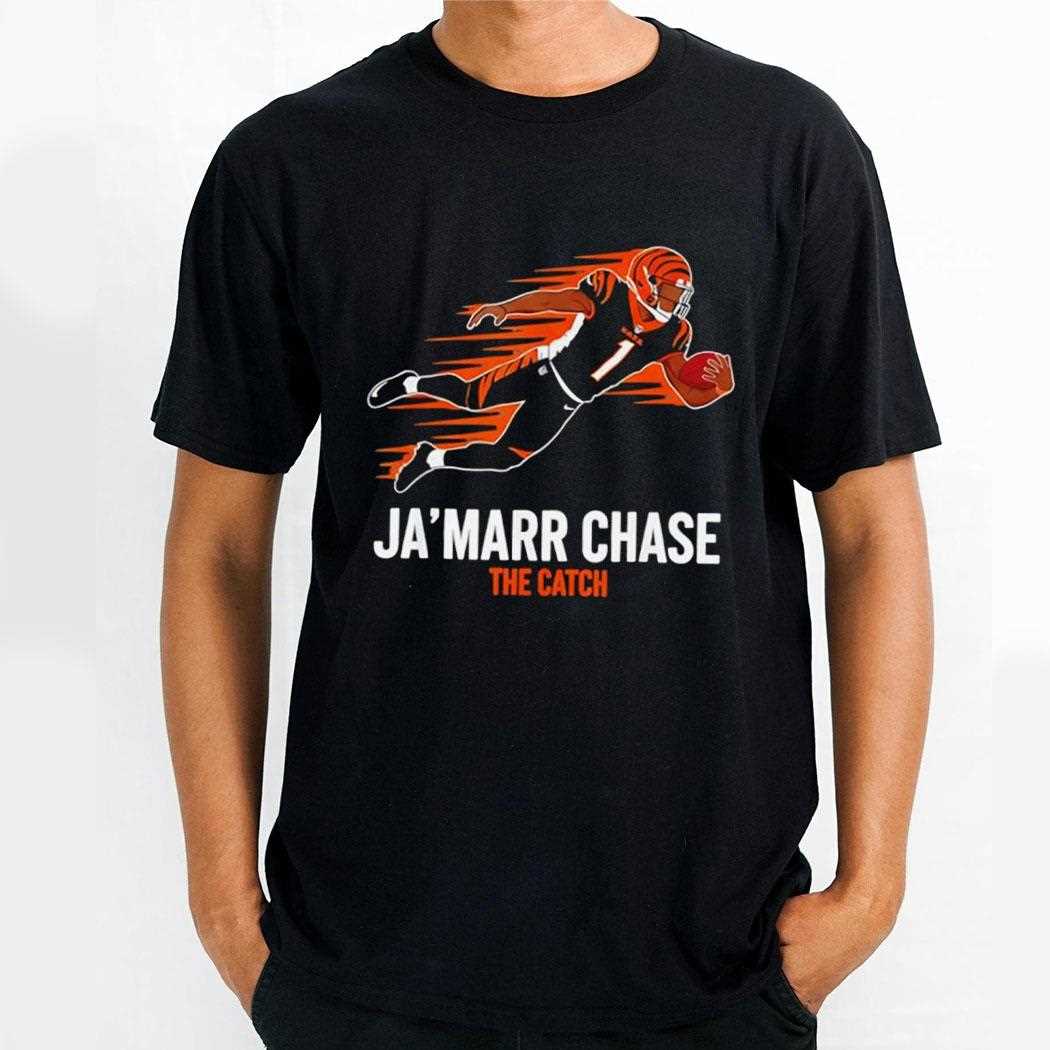 Cincinnati Bengals Jamarr Chase The Catch Tee