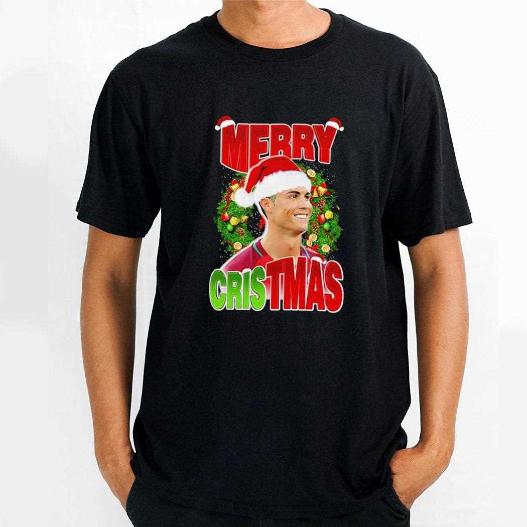 Cristiano Ronaldo Merry Cristmas Tee