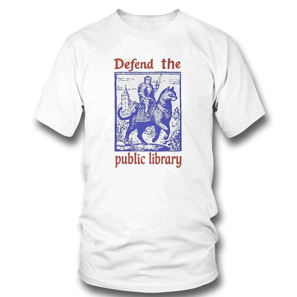 Defend The Public Library Tee