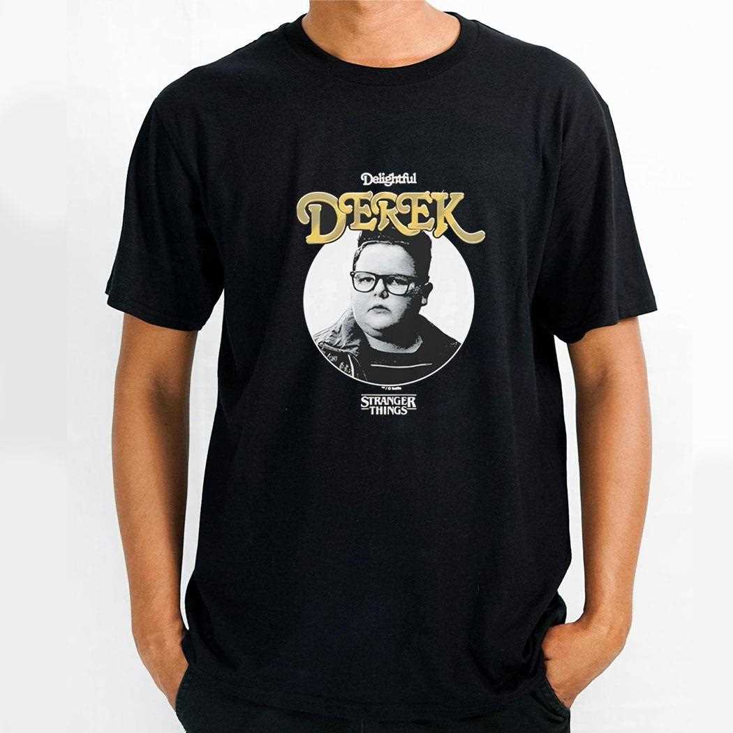 Delightful Derek Stranger Things Tee