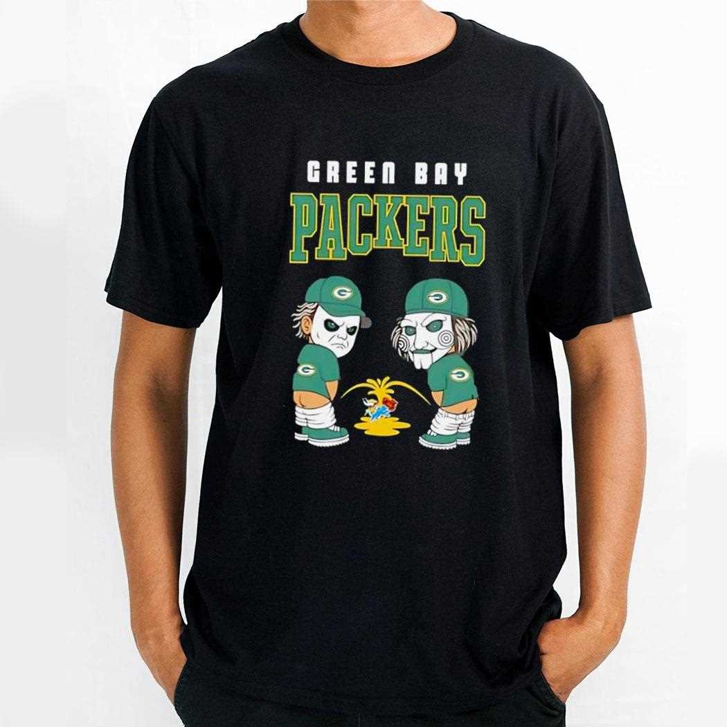 Green Bay Packers Michael Myers Piss On Lions Bears Vikings Tee
