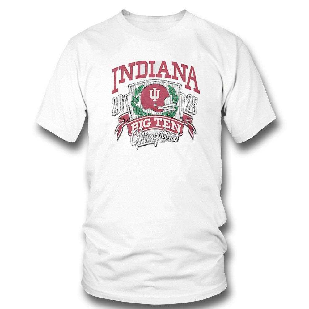 Indiana Hoosiers 2025 Big Ten Football Conference Champions Tee