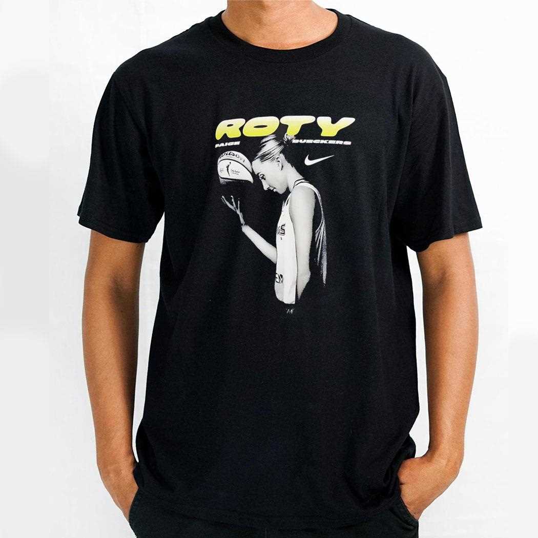 Paige Bueckers Wnba 2025 Rookie Of The Year Tee