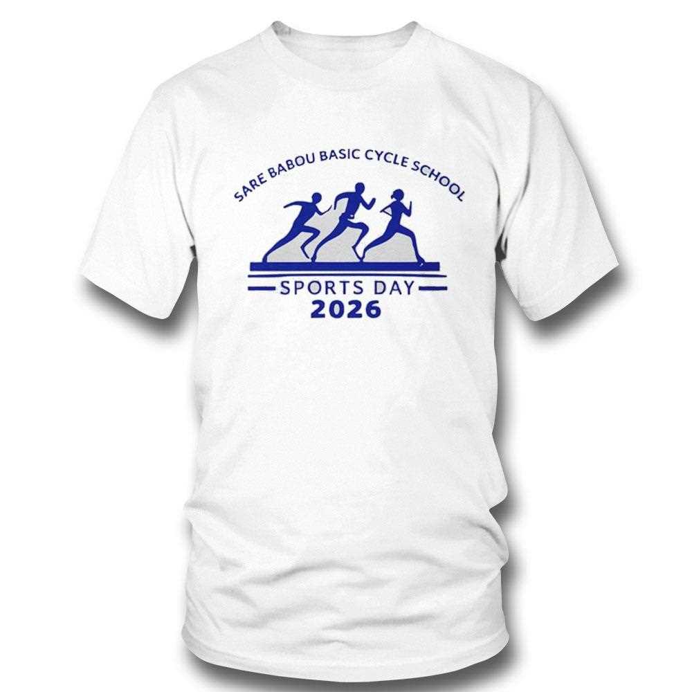 Sare Babou Basic Cycle School Sports Day 2026 Tee Sare Babou Basic Cycle School Sports Day 2026 Tee