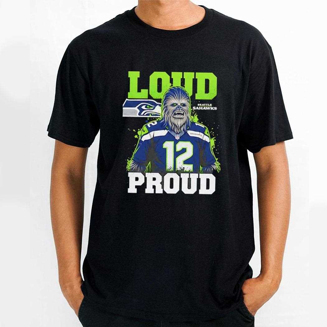 Seattle Seahawks R2d2 Droid Powered Game Day Tee