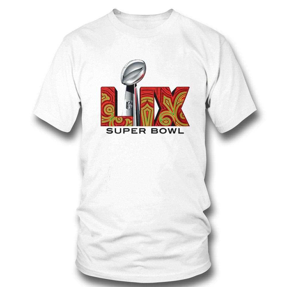 Super Bowl Lix 2025 Nfl Logo Shirt