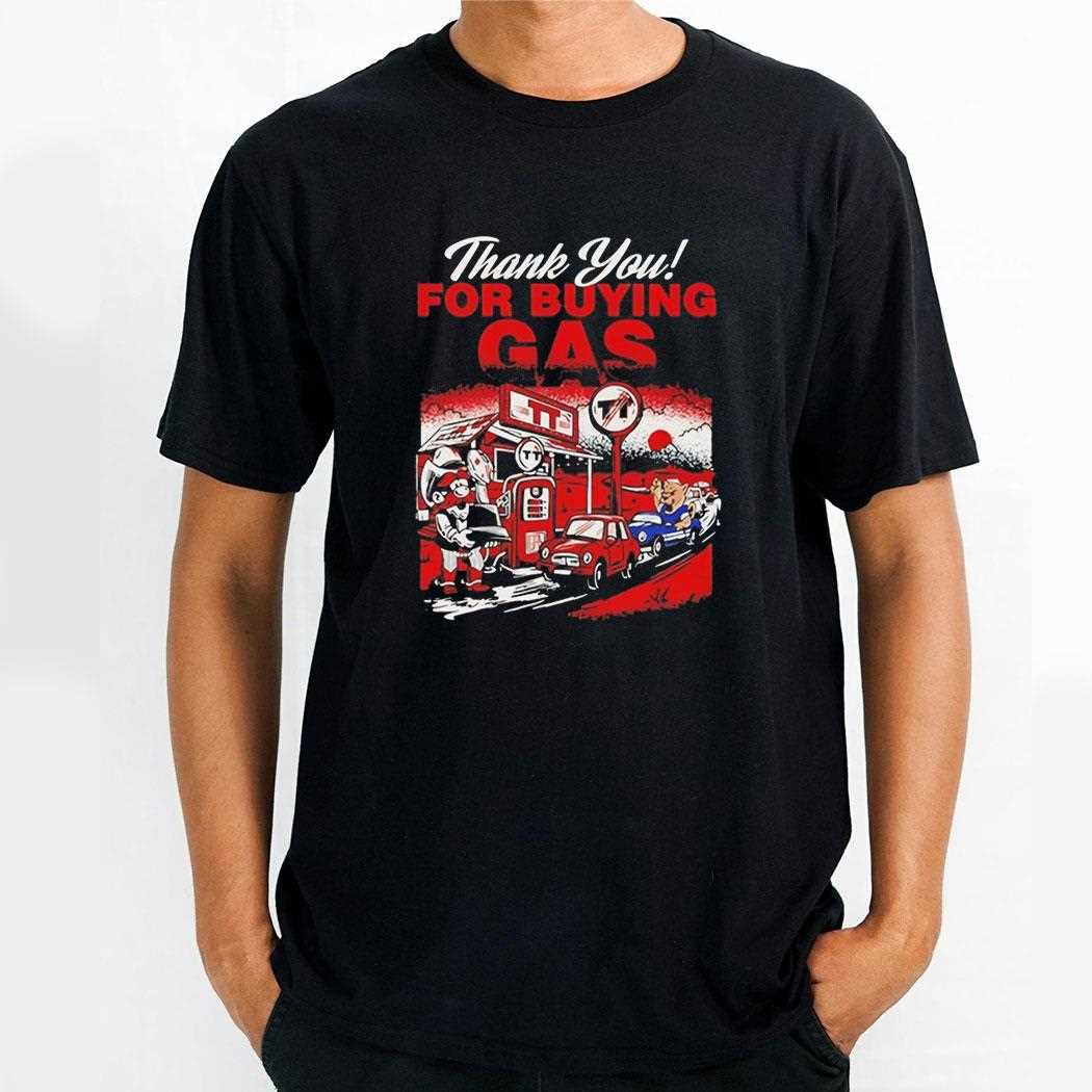 Texas Tech Thank You For Buying Gas Tee