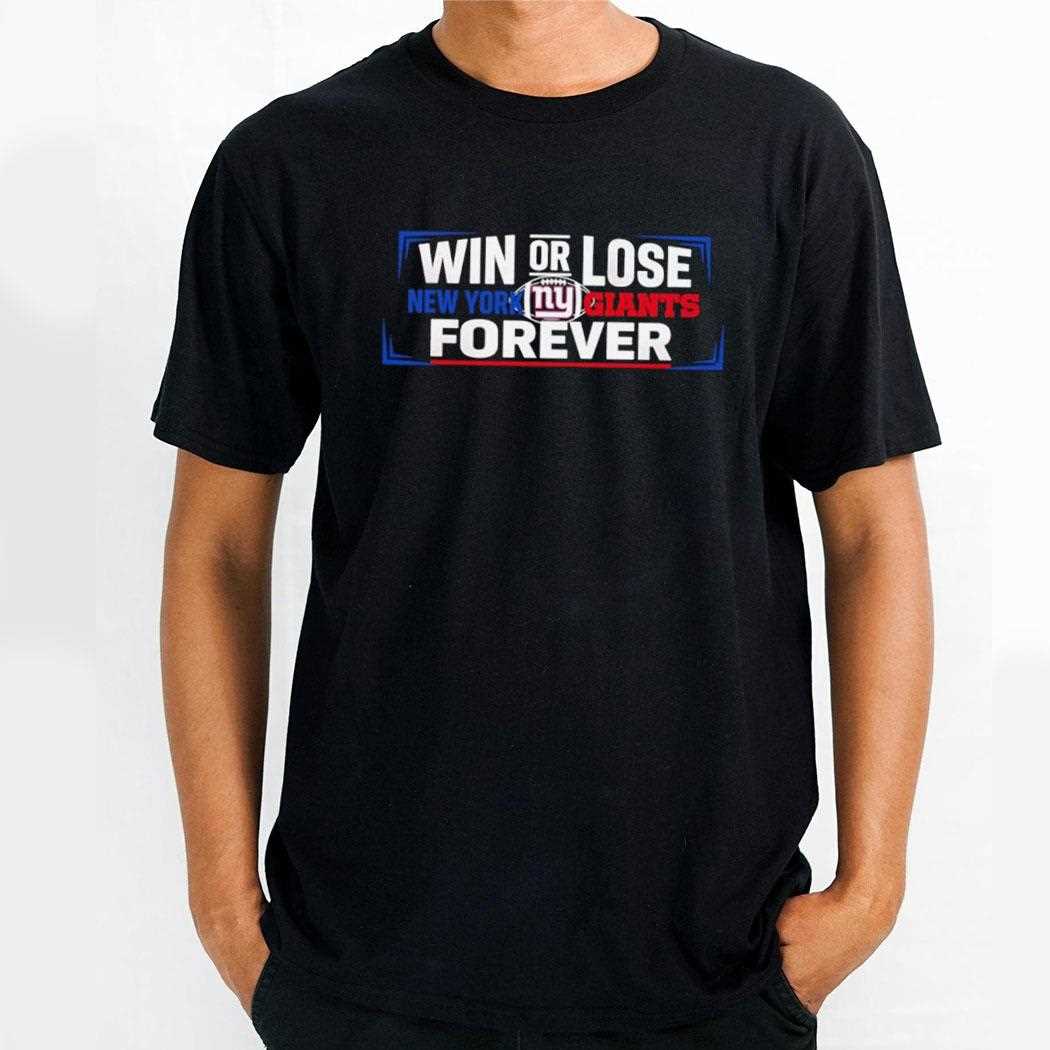 Win Or Lose New York Jets Forever Tee