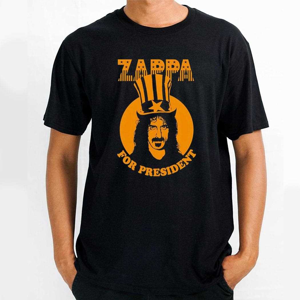 Zappa For President Tee
