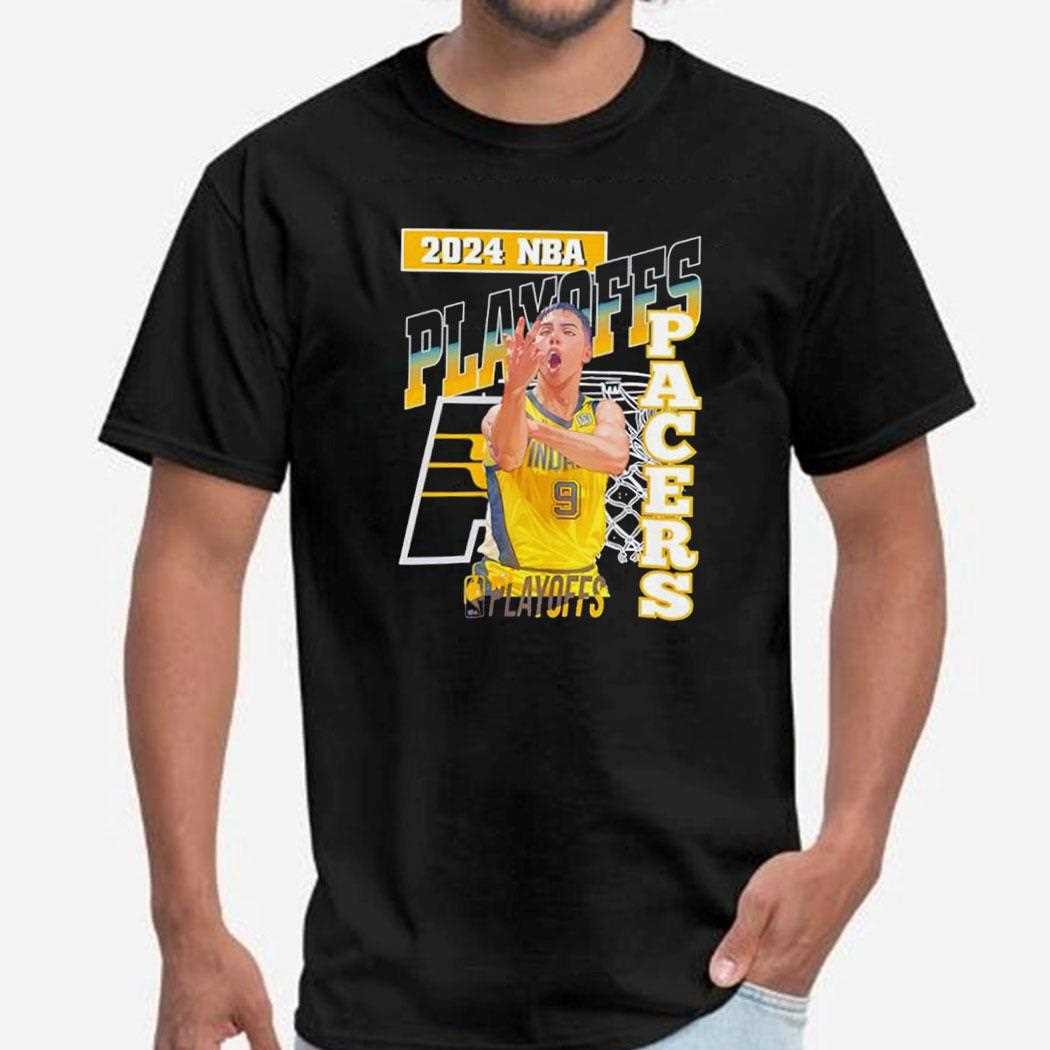 2025 Playoffs Indiana Tj Mcconnell 3 Point Basketball Tee
