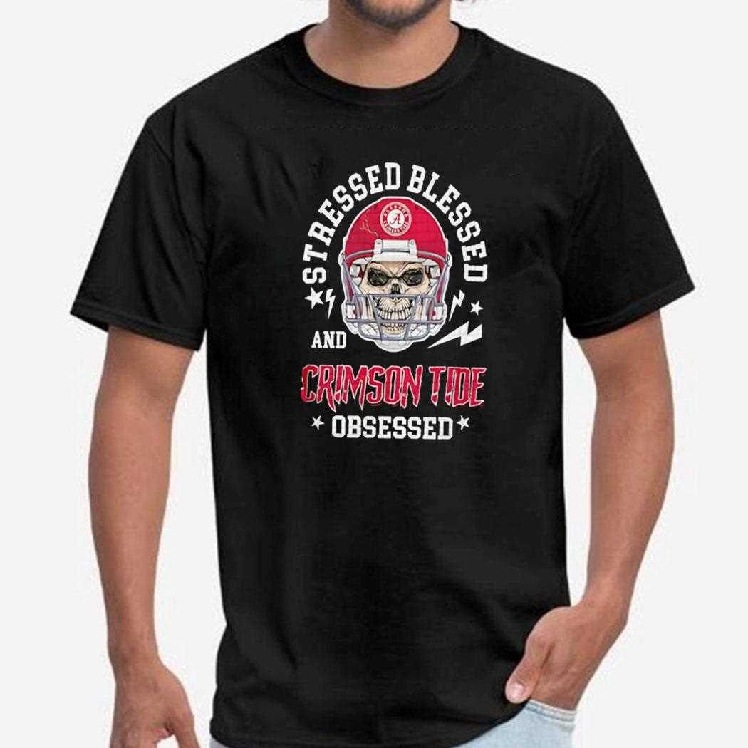 Alabama Crimson Tide Ncaa Obsessed Helmet Skull Shirt Alabama Crimson Tide Ncaa Obsessed Helmet Skull Shirt