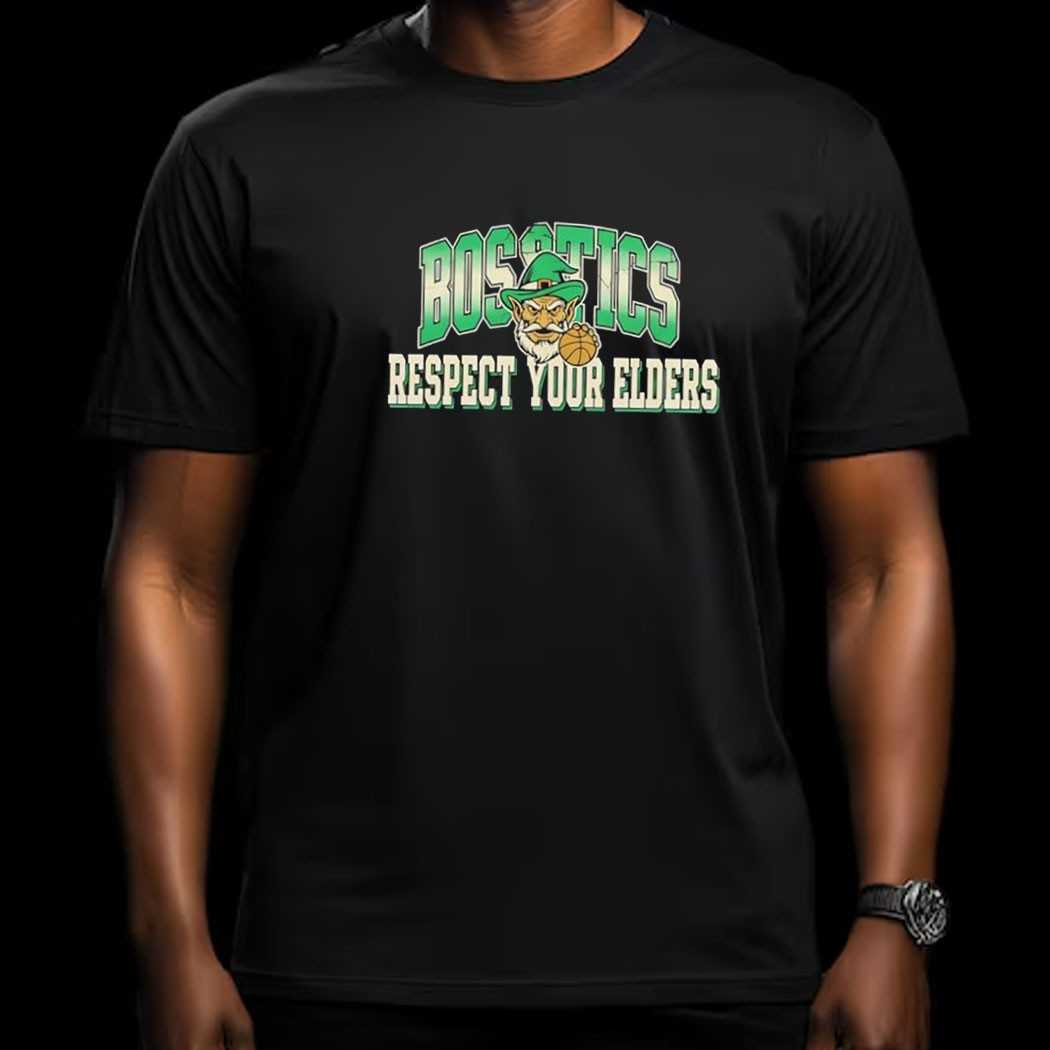Boston Celtics Respect Your Elders Tee Boston Celtics Respect Your Elders Tee