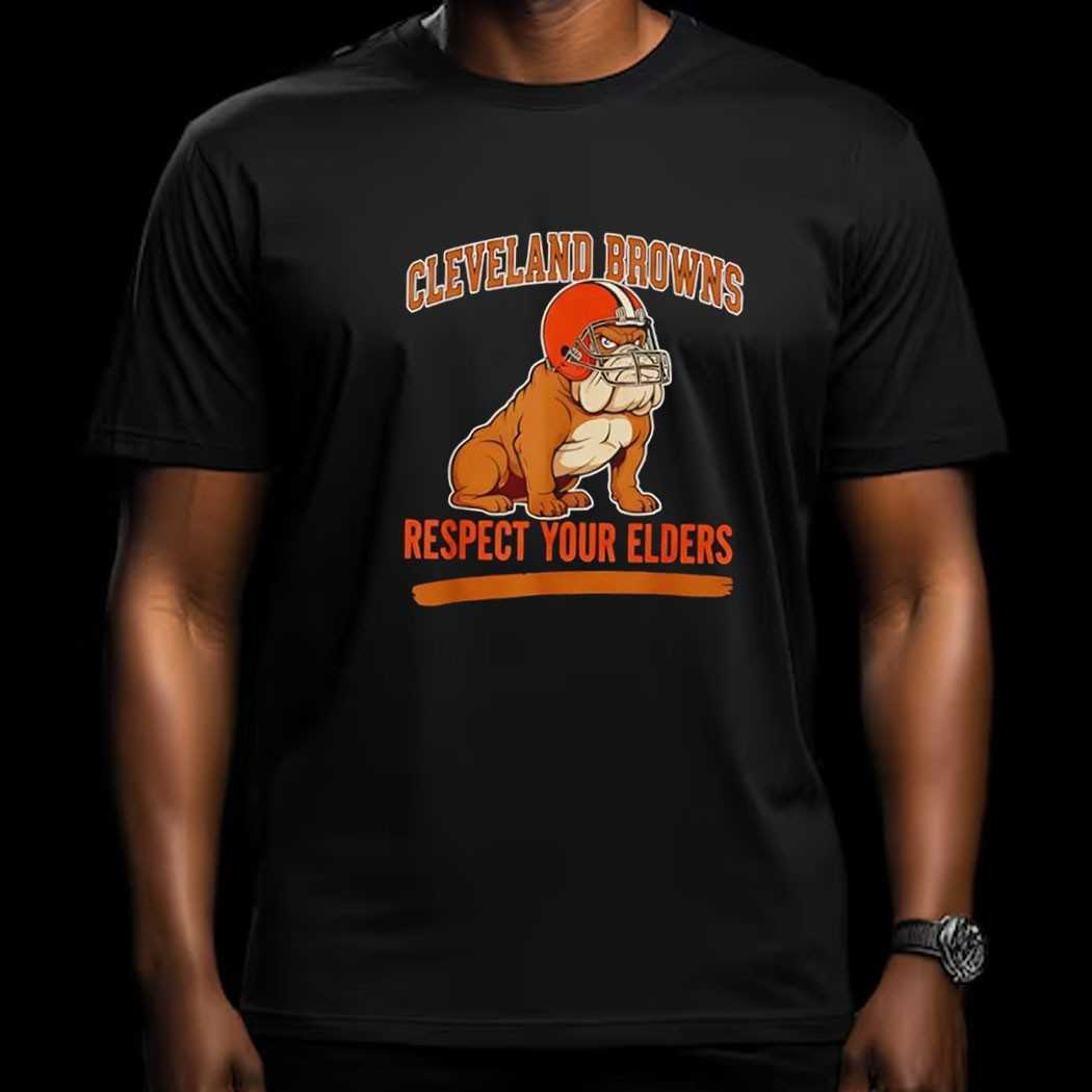 Cleveland Browns Respect Your Elders Tee