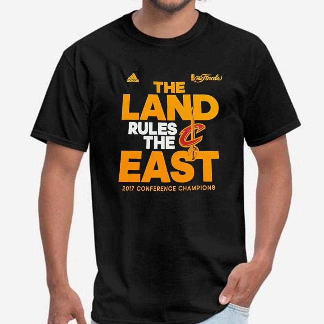 Cleveland Cavaliers The Land Rules The East Tee Cleveland Cavaliers The Land Rules The East Tee