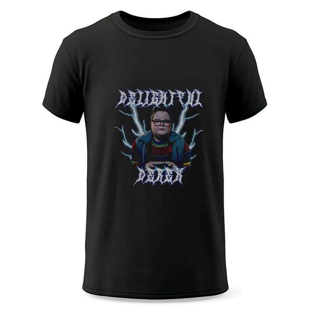Delightful Derek Bootleg Style Stranger Things 2025 Tv Show Tee Delightful Derek Bootleg Style Stranger Things 2025 Tv Show Tee