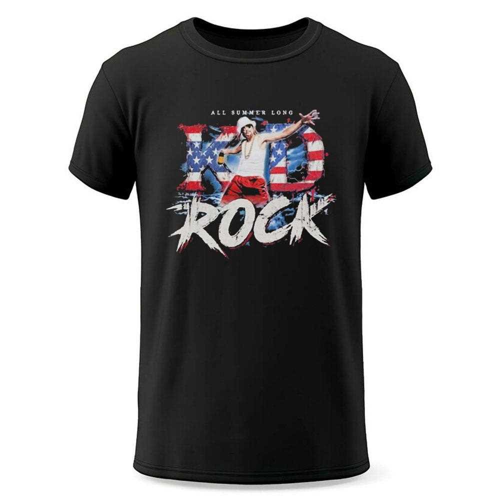 Kid Rock All Summer Long Rwb T-tee Kid Rock All Summer Long Rwb T-tee