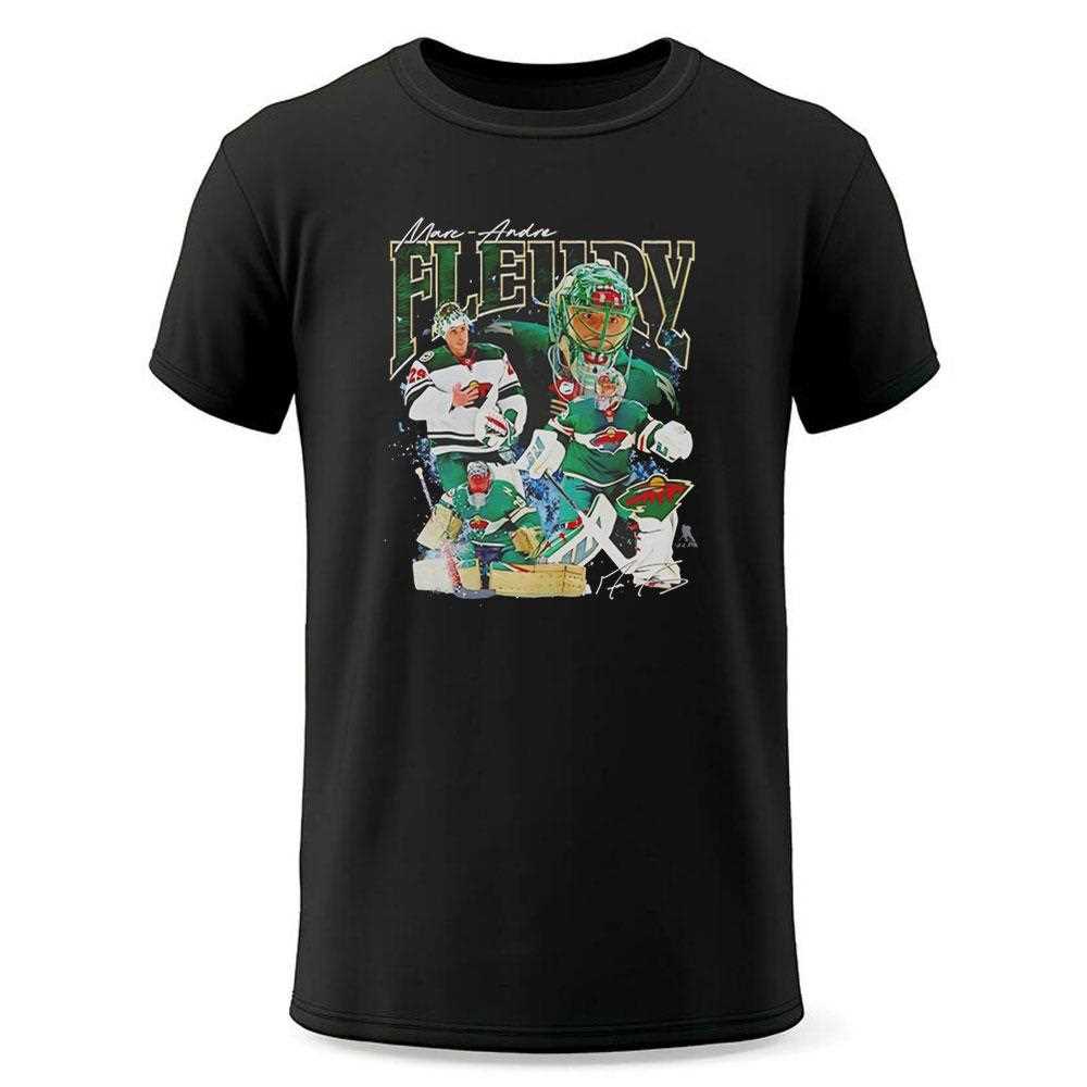 Marc-andre Fleury Minnesota Wild Tee Marc-andre Fleury Minnesota Wild Tee
