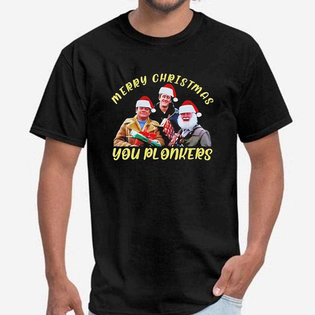 Merry Christmas You Plonkers Only Fools And Horses Tee