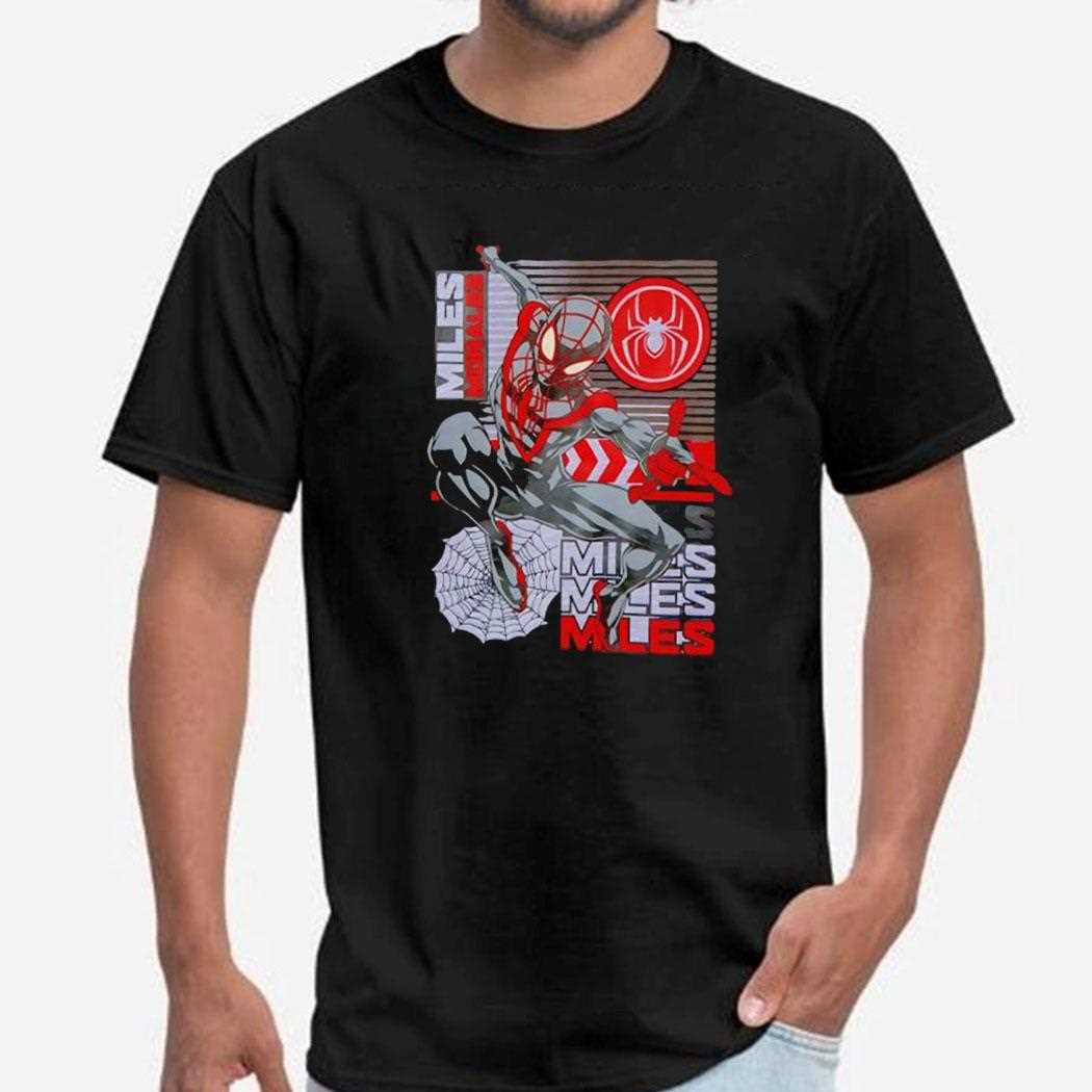 Miles Morales Spider-man Miles Vintage Tee