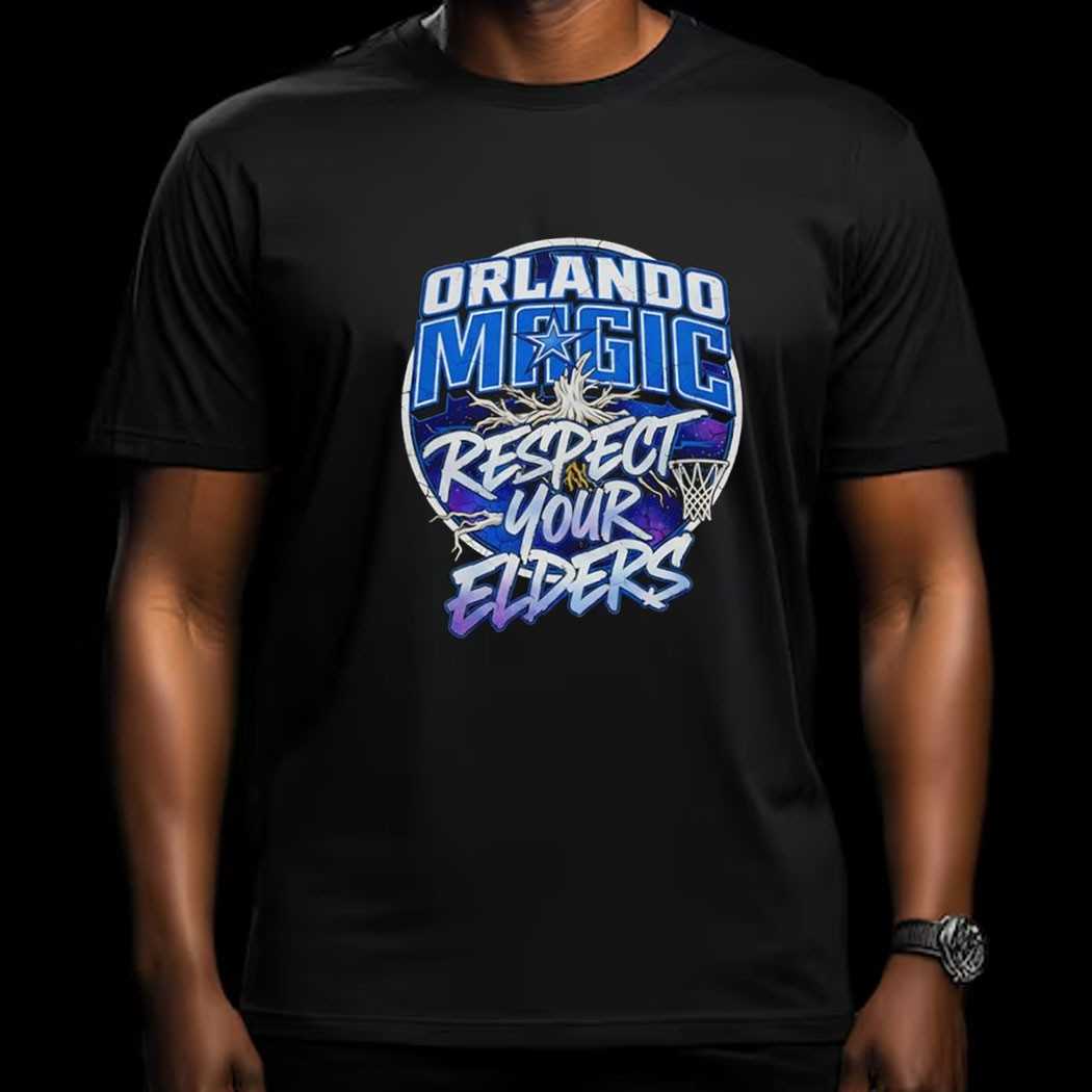 Orlando Magic Respect Your Elders Tee Orlando Magic Respect Your Elders Tee