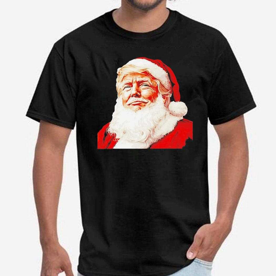 President Donald Trump Santa Claus Tee