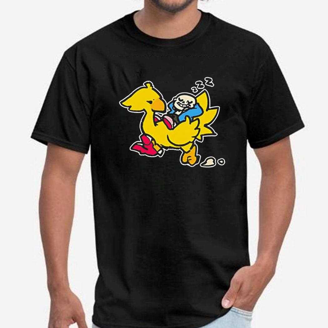Sans And Chocobo Tee