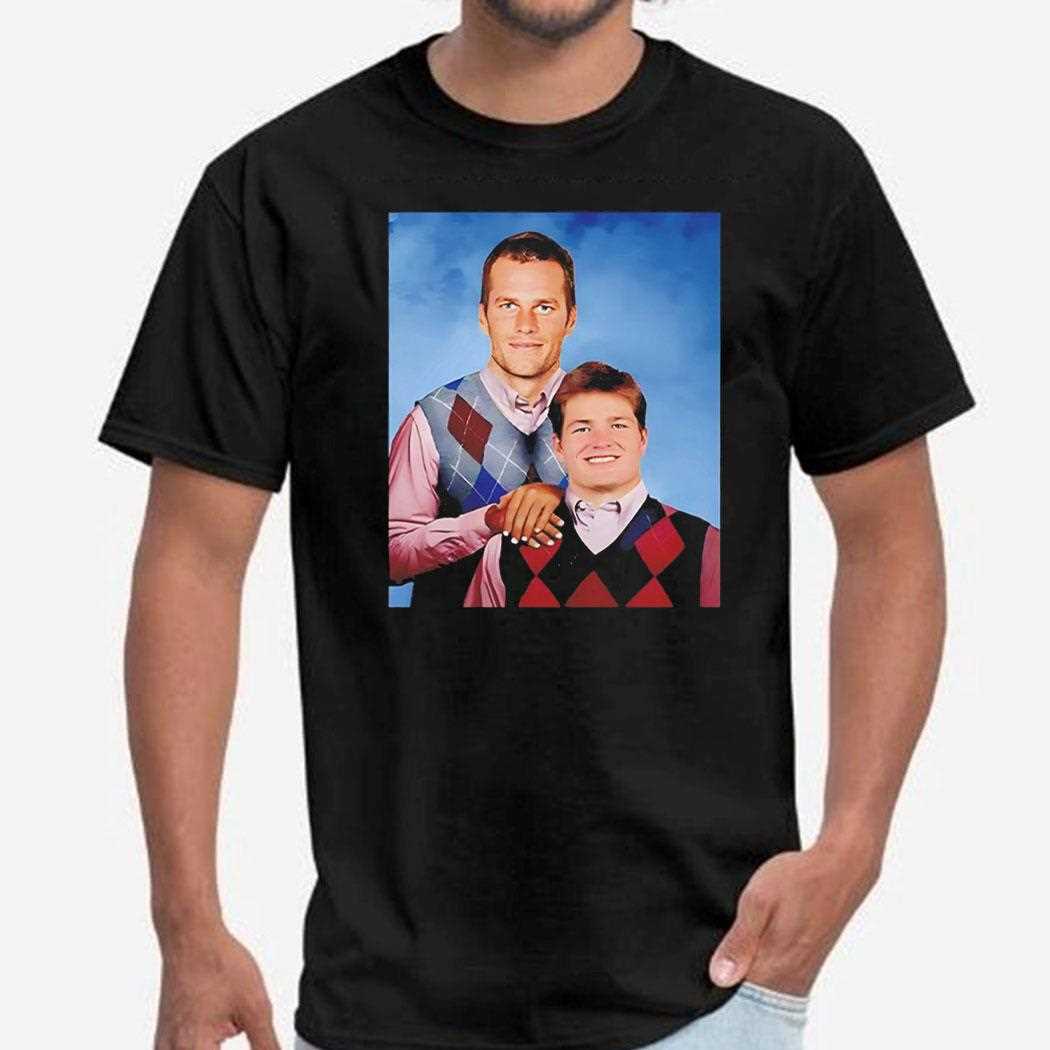 Step Brothers Brady And Maye New England Football Tee
