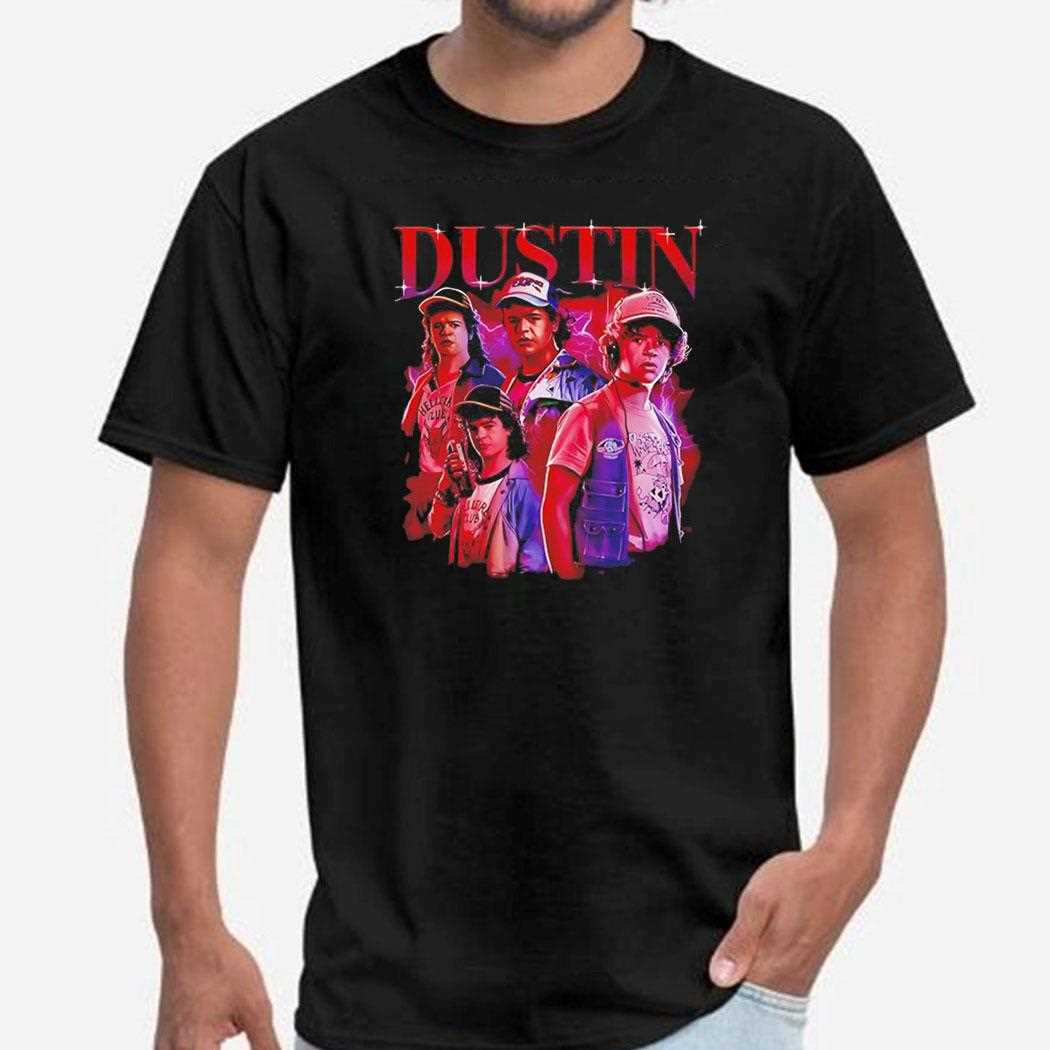 Stranger Things 5 Dustin Henderson Tee