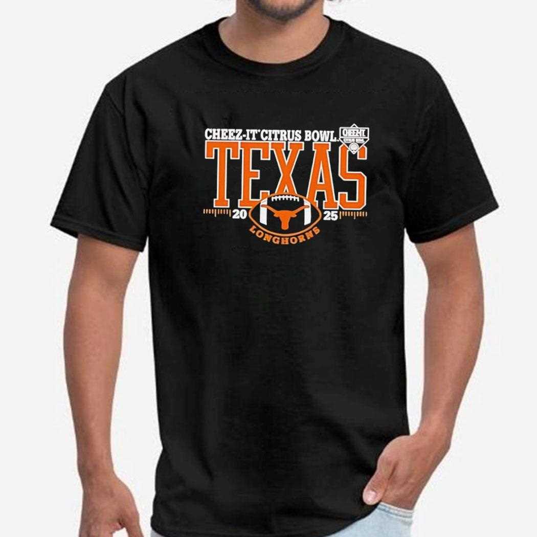 Texas Longhorns 2025 Cheez-it Citrus Bowl Tee