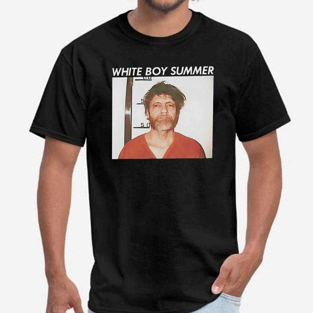 Top Ted Kaczynski White Boy Summer Shirt Top Ted Kaczynski White Boy Summer Shirt