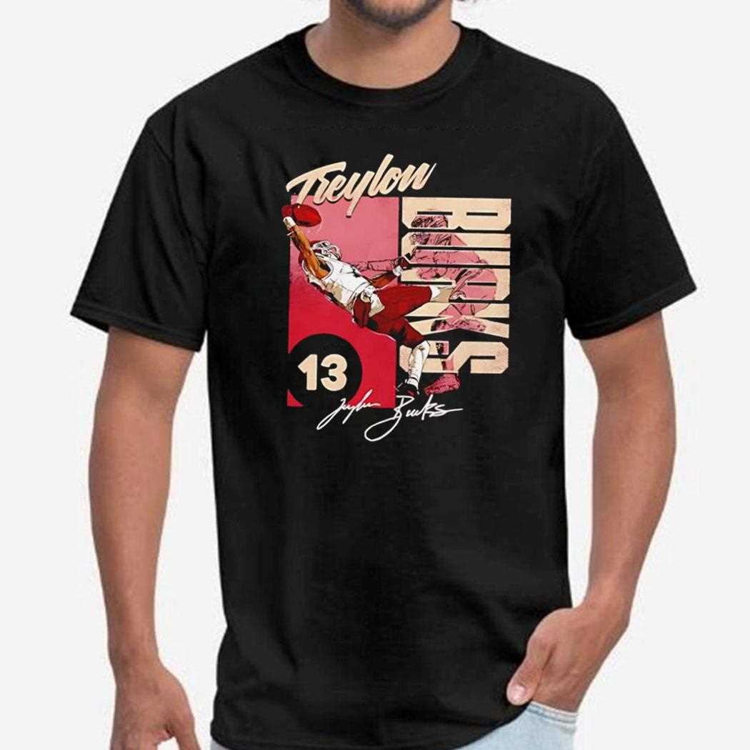 Treylon Burks Washington One Handed Catch Signature Retro Tee