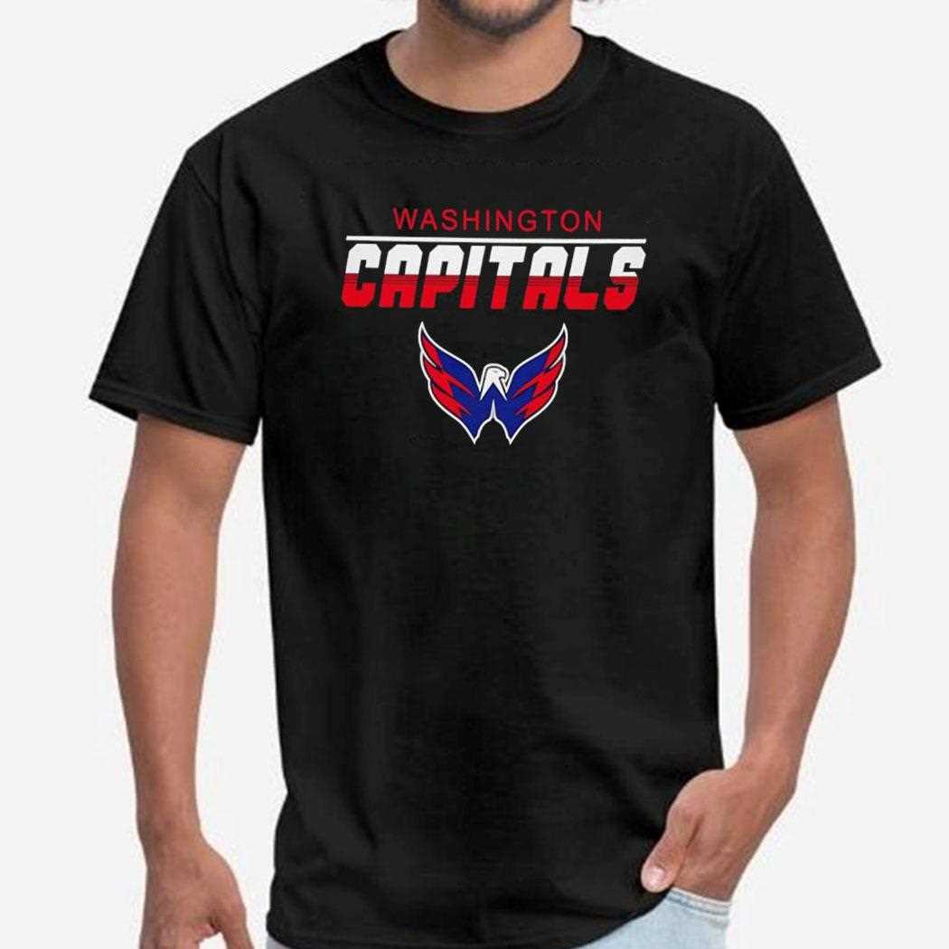 Washington Capitals Team Logo Youth Black Tee