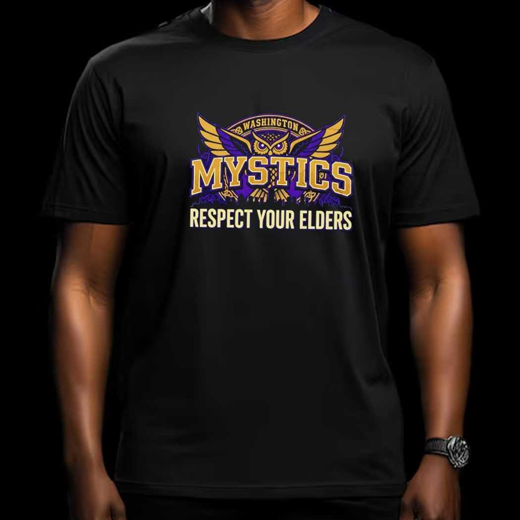 Washington Mystics Respect Your Elders Tee Washington Mystics Respect Your Elders Tee