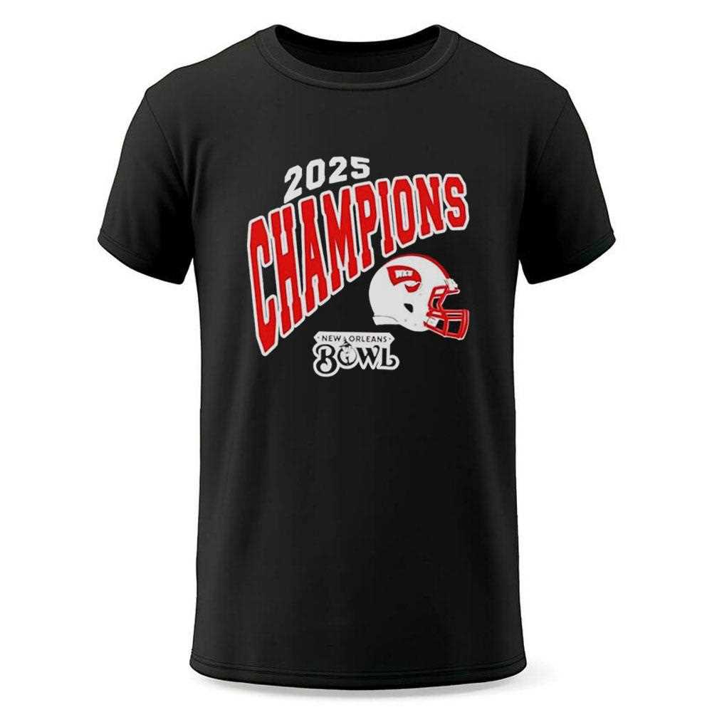 Western Kentucky Hilltoppers New Orleans Bowl Champions 2025 Tee Western Kentucky Hilltoppers New Orleans Bowl Champions 2025 Tee