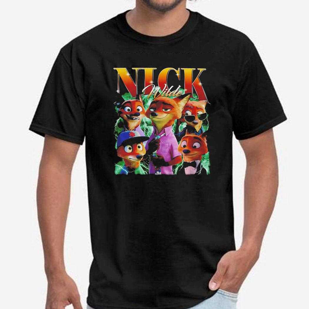 Zootopia 2 Nick Wilde Shirt