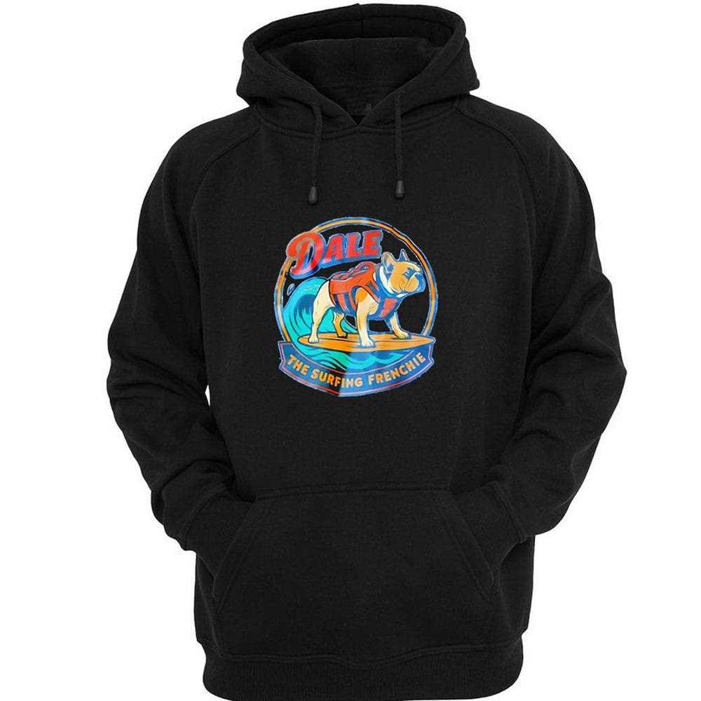 Dale The Surfing Frenchie Tee Dale The Surfing Frenchie Tee